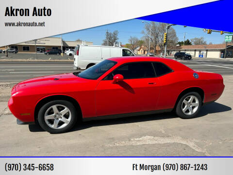 2010 Dodge Challenger for sale at Akron Auto - Fort Morgan in Fort Morgan CO