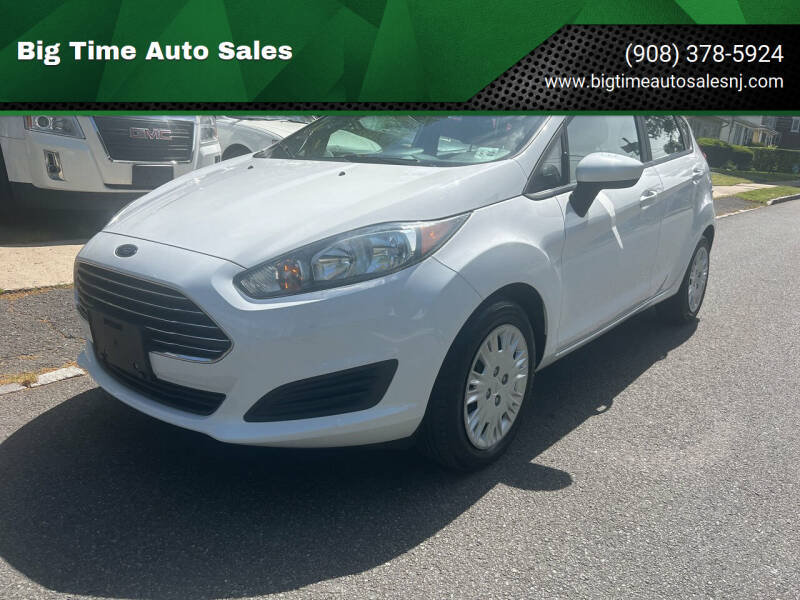 2017 Ford Fiesta for sale at Big Time Auto Sales in Vauxhall NJ