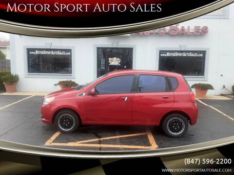 2011 Chevrolet Aveo for sale at Motor Sport Auto Sales in Waukegan IL