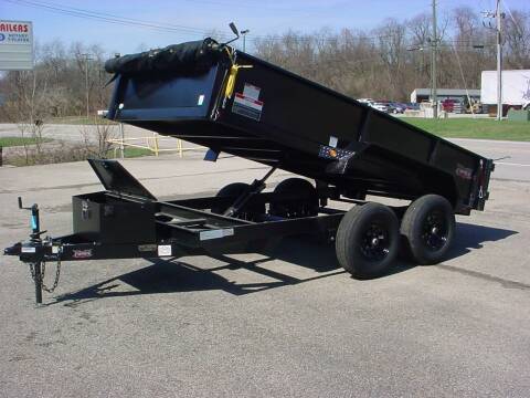 2024 Forest River Force 6x12 Dump Trailer 9900 GVW for sale at S. A. Y. Trailers in Loyalhanna PA