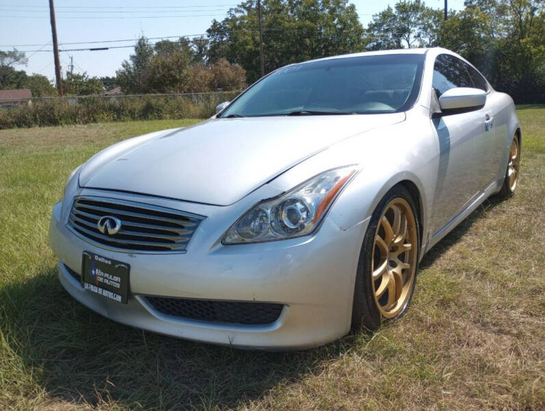 2009 Infiniti G37 Coupe for sale at LA PULGA DE AUTOS in Dallas TX