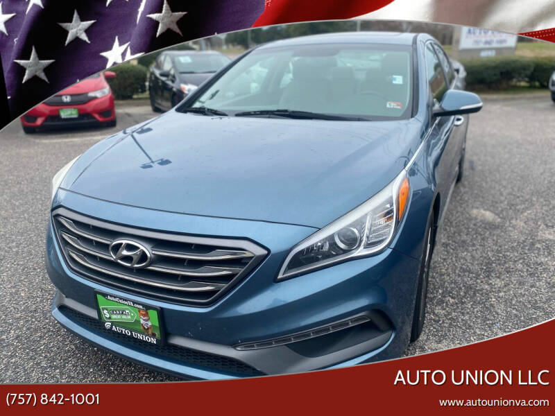 2017 Hyundai Sonata for sale at Auto Union LLC in Virginia Beach VA