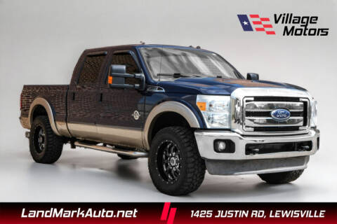 2013 Ford F-250 Super Duty for sale at Village Motors in Lewisville TX