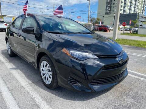 2019 Toyota Corolla for sale at MIAMI AUTO LIQUIDATORS in Miami FL