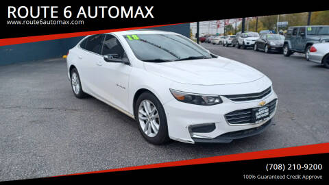 2018 Chevrolet Malibu for sale at ROUTE 6 AUTOMAX in Markham IL