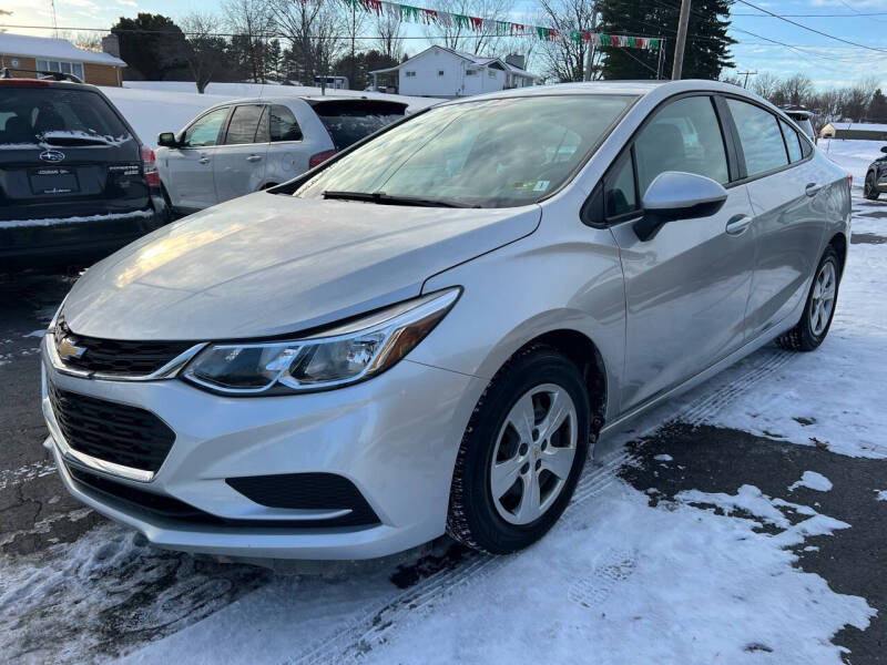 Used 2017 Chevrolet Cruze LS with VIN 1G1BC5SM3H7144179 for sale in Dillonvale, OH