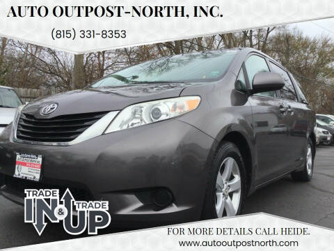 2012 Toyota Sienna for sale at Auto Outpost-North, Inc. in McHenry IL