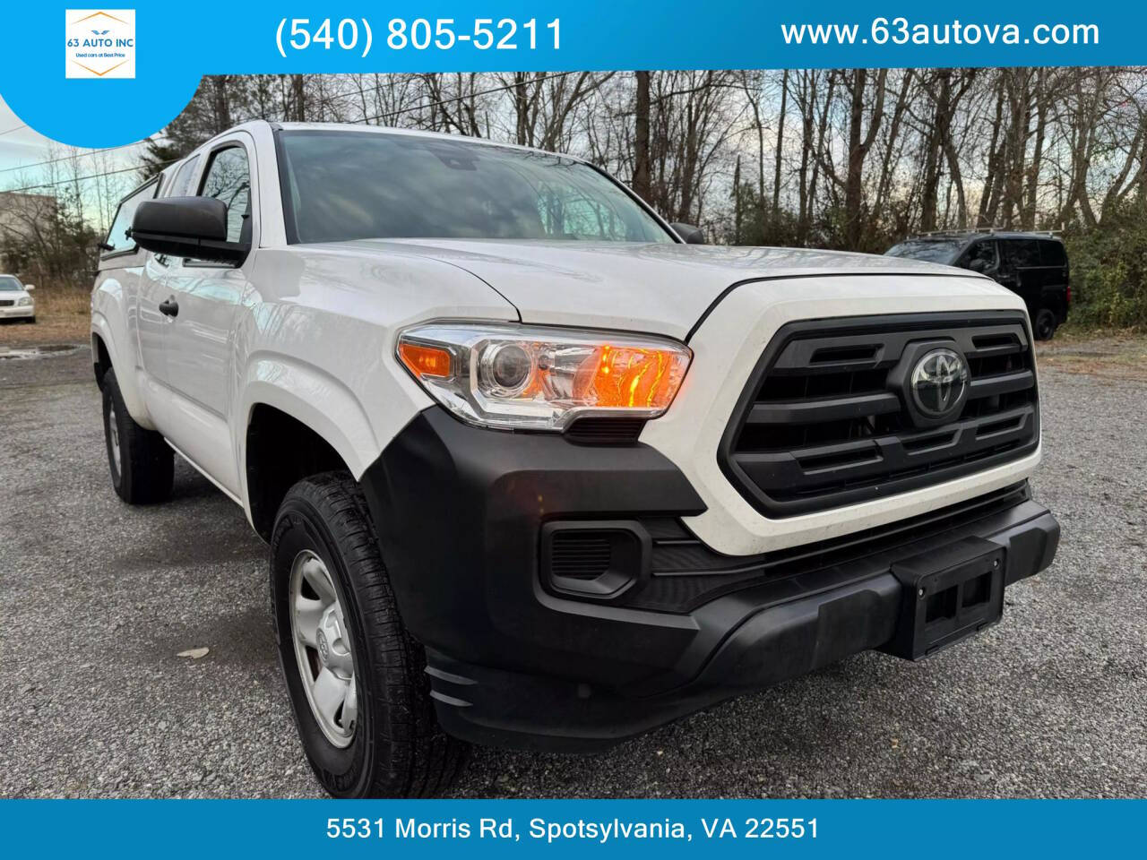 2019 Toyota Tacoma for sale at 63 Auto Inc in Spotsylvania, VA