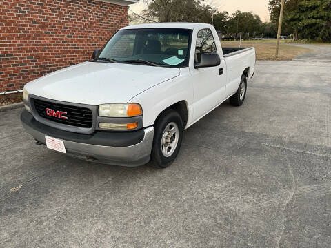 2002 GMC Sierra 1500 for sale at Greg Faulk Auto Sales Llc in Conway SC