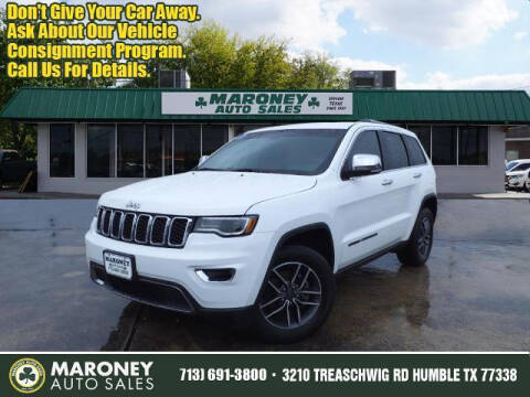 2019 Jeep Grand Cherokee for sale at Maroney Auto Sales in Humble TX