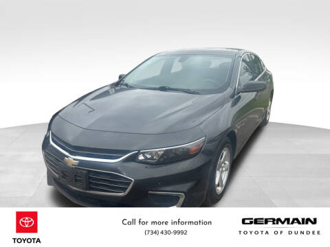 2017 Chevrolet Malibu for sale at GERMAIN TOYOTA OF DUNDEE in Dundee MI