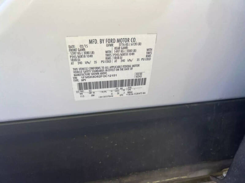 2015 Ford Explorer XLT