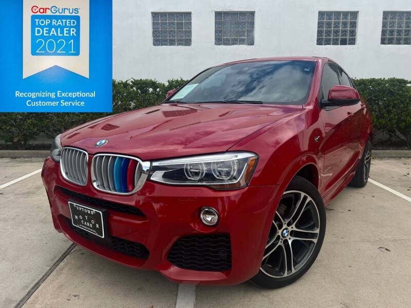 2016 BMW X4 for sale at UPTOWN MOTOR CARS in Houston TX
