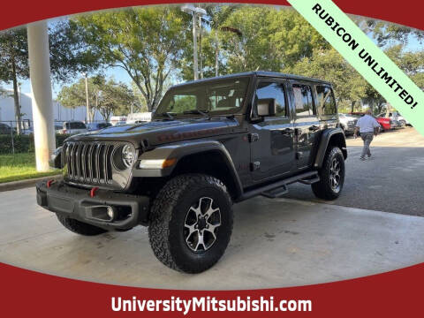 2020 Jeep Wrangler Unlimited for sale at University Mitsubishi in Davie FL