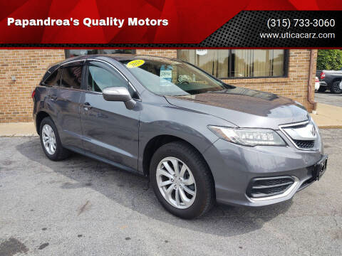 2018 Acura RDX for sale at Papandrea's Quality Motors in Utica NY