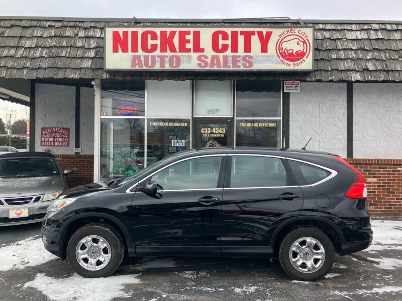 2016 Honda CR-V for sale at NICKEL CITY AUTO SALES in Lockport NY