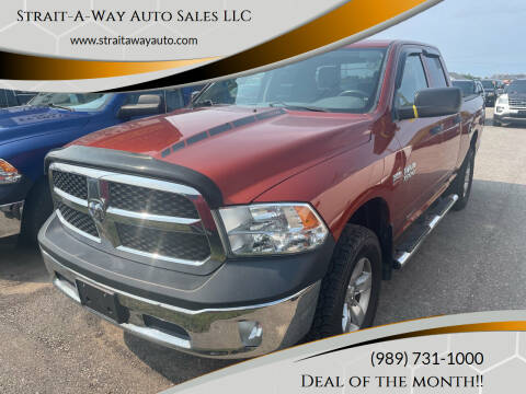 2013 RAM Ram Pickup 1500 for sale at Strait-A-Way Auto Sales LLC in Gaylord MI