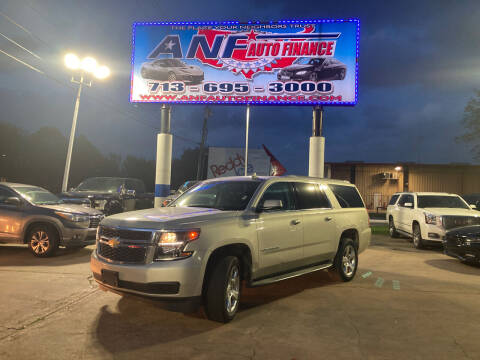 2015 Chevrolet Suburban for sale at ANF AUTO FINANCE in Houston TX