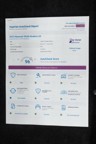 2022 Maserati Ghibli Modena Q4