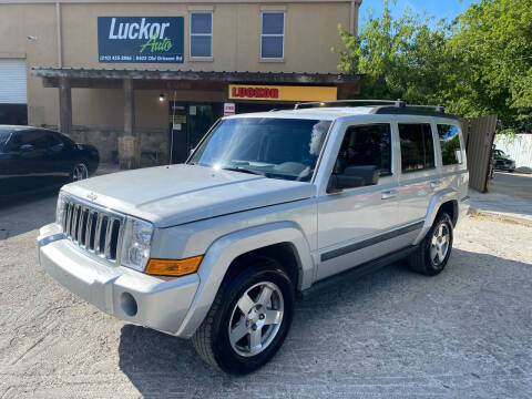 2009 Jeep Commander for sale at LUCKOR AUTO in San Antonio TX