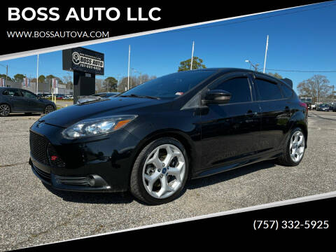2013 Ford Focus for sale at BOSS AUTO LLC in Norfolk VA