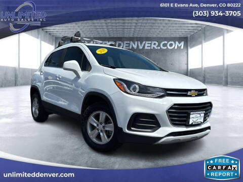 2020 Chevrolet Trax for sale at Unlimited Auto Sales in Denver CO
