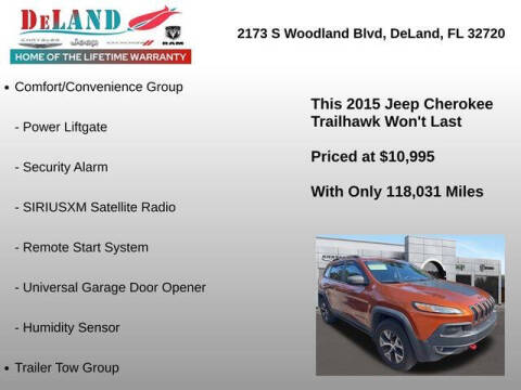 2015 Jeep Cherokee Trailhawk