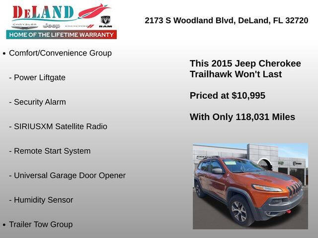 2015 Jeep Cherokee Trailhawk