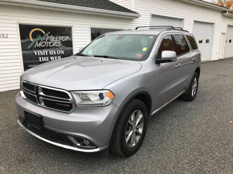2015 Dodge Durango for sale at HILLTOP MOTORS INC in Caribou ME