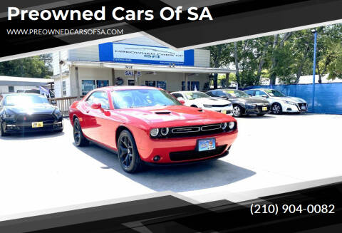 Dodge Challenger For Sale in San Antonio TX Preowned Cars of SA