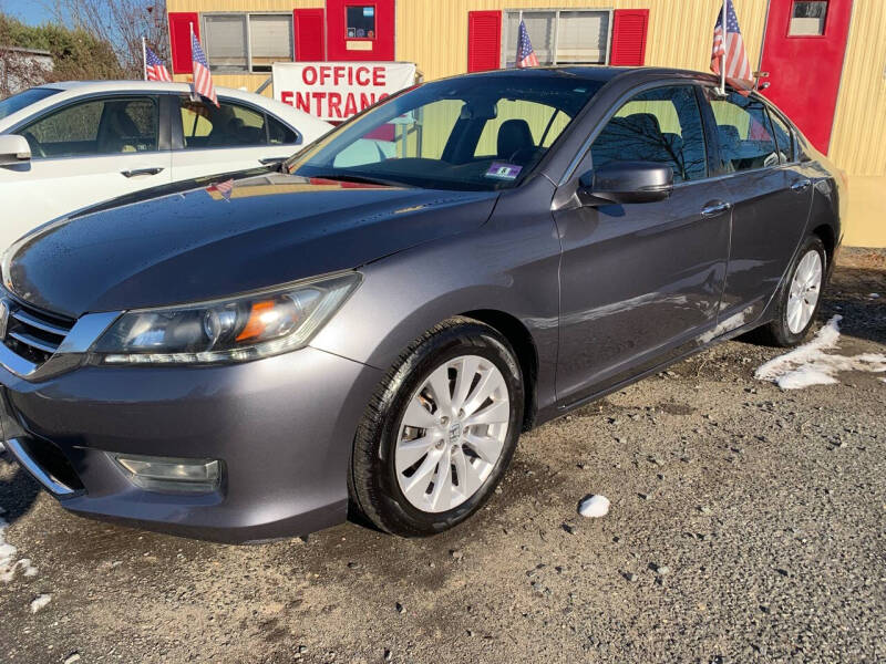 2013 Honda Accord for sale at Lance Motors in Monroe Township NJ