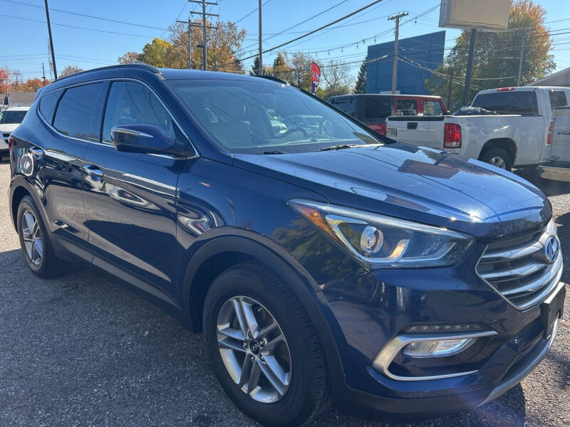 2017 Hyundai Santa Fe Sport for sale at MEDINA WHOLESALE LLC in Wadsworth OH