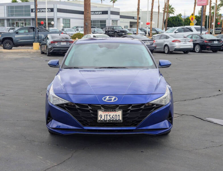2023 Hyundai Elantra Hybrid Blue