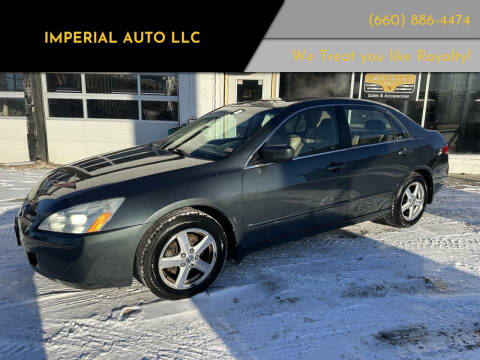 2004 Honda Accord for sale at IMPERIAL AUTO LLC in Marshall MO