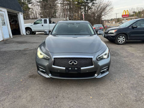 2015 Infiniti Q50 for sale at J & E AUTOMALL in Pelham NH