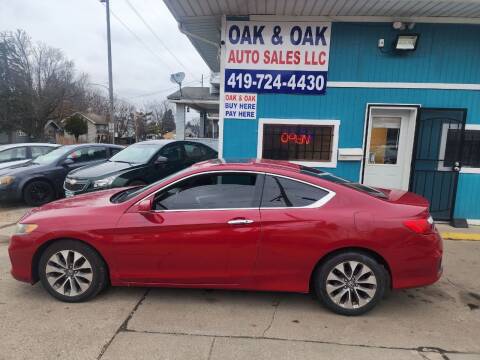 2014 Honda Accord for sale at Oak & Oak Auto Sales in Toledo OH