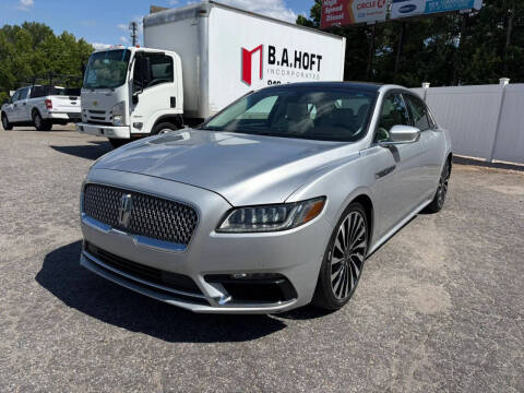 2017 Lincoln Continental Black Label