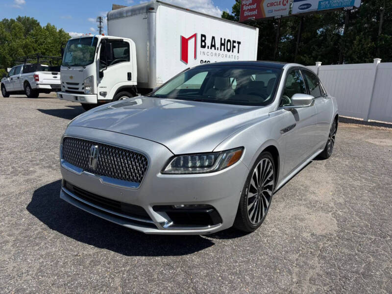 2017 Lincoln Continental Black Label