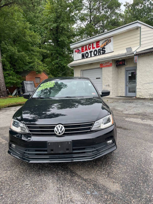 2016 Volkswagen Jetta for sale at Eagle Motors in Chesterfield VA