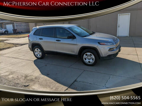 2014 Jeep Cherokee for sale at McPherson Car Connection LLC in Mcpherson KS