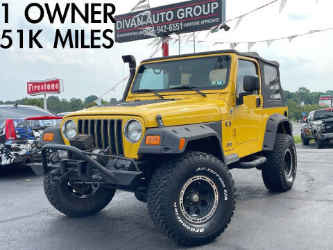 2006 Jeep Wrangler for sale at Divan Auto Group in Feasterville Trevose PA