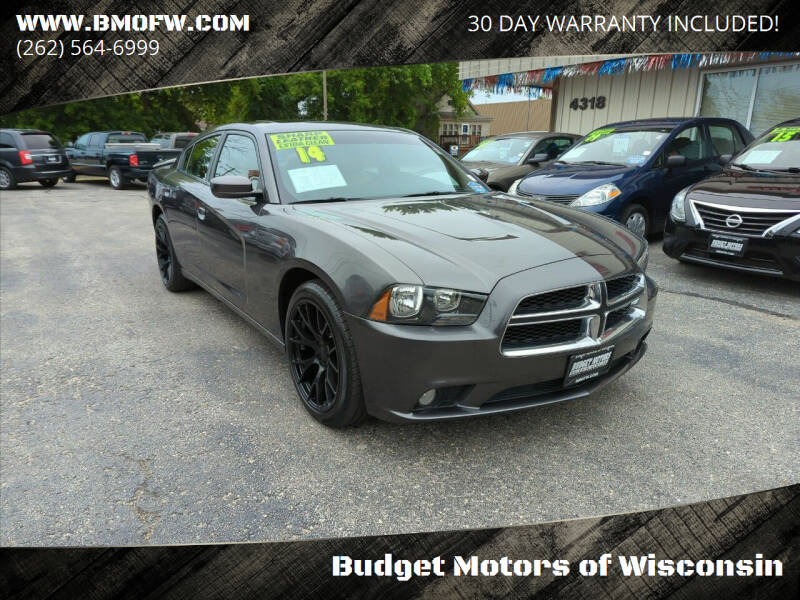 2014 Dodge Charger for sale at Budget Motors of Wisconsin in Racine WI