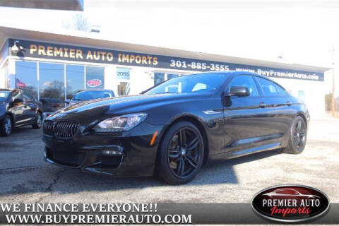 2015 BMW 6 Series for sale at PREMIER AUTO IMPORTS - Temple Hills Location in Temple Hills MD