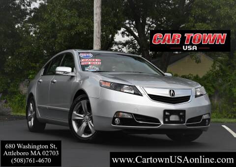 2012 Acura TL for sale at Car Town USA in Attleboro MA