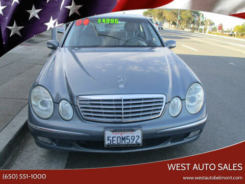 2004 Mercedes-Benz E-Class for sale at West Auto Sales in Belmont CA