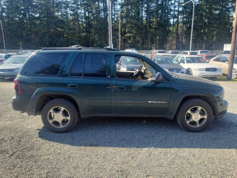 2004 Chevrolet TrailBlazer for sale at WILSON MOTORS in Spanaway WA