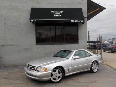 2001 Mercedes-Benz SL-Class for sale at FAIRWAY AUTO SALES, INC. in Melrose Park IL