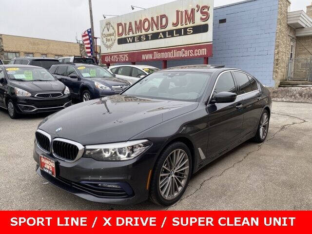 2018 BMW 5 Series for sale at Diamond Jim's West Allis in West Allis WI