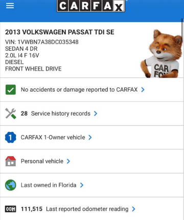 2013 Volkswagen Passat