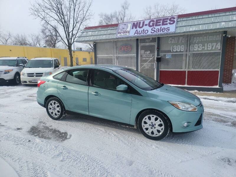 2012 Ford Focus for sale at Nu-Gees Auto Sales LLC in Peoria IL
